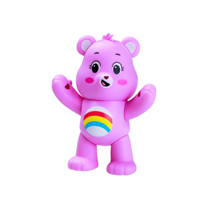 Care Bears Collectible Figure Blind Box featuring a pink bear with a rainbow on its belly.