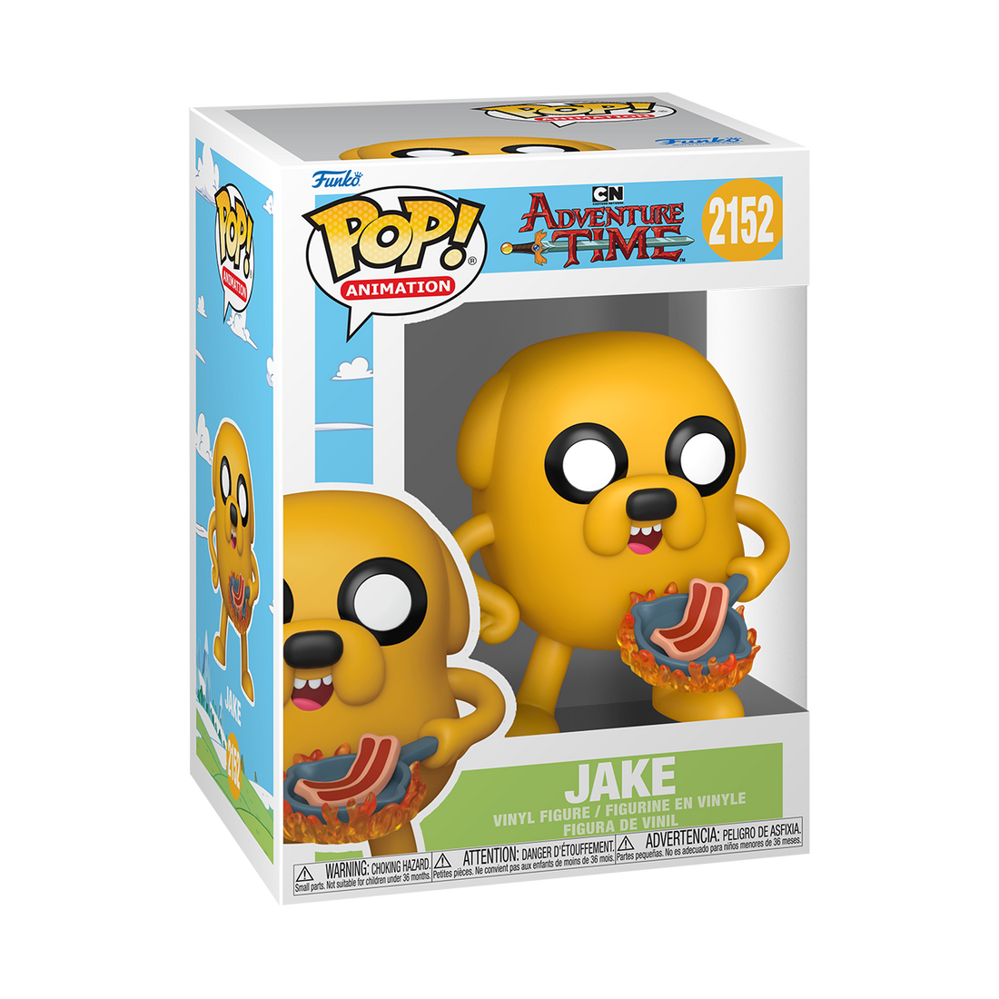 Funko Pop! Adventure Time - Jake with Frying Pan Vinyl Figure, image 2