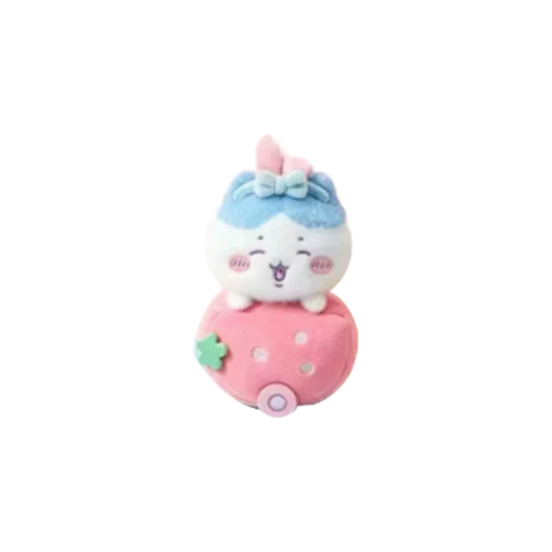 Chiikawa x Sanrio Characters Strawberry Car Plush Bag Charm, image 3