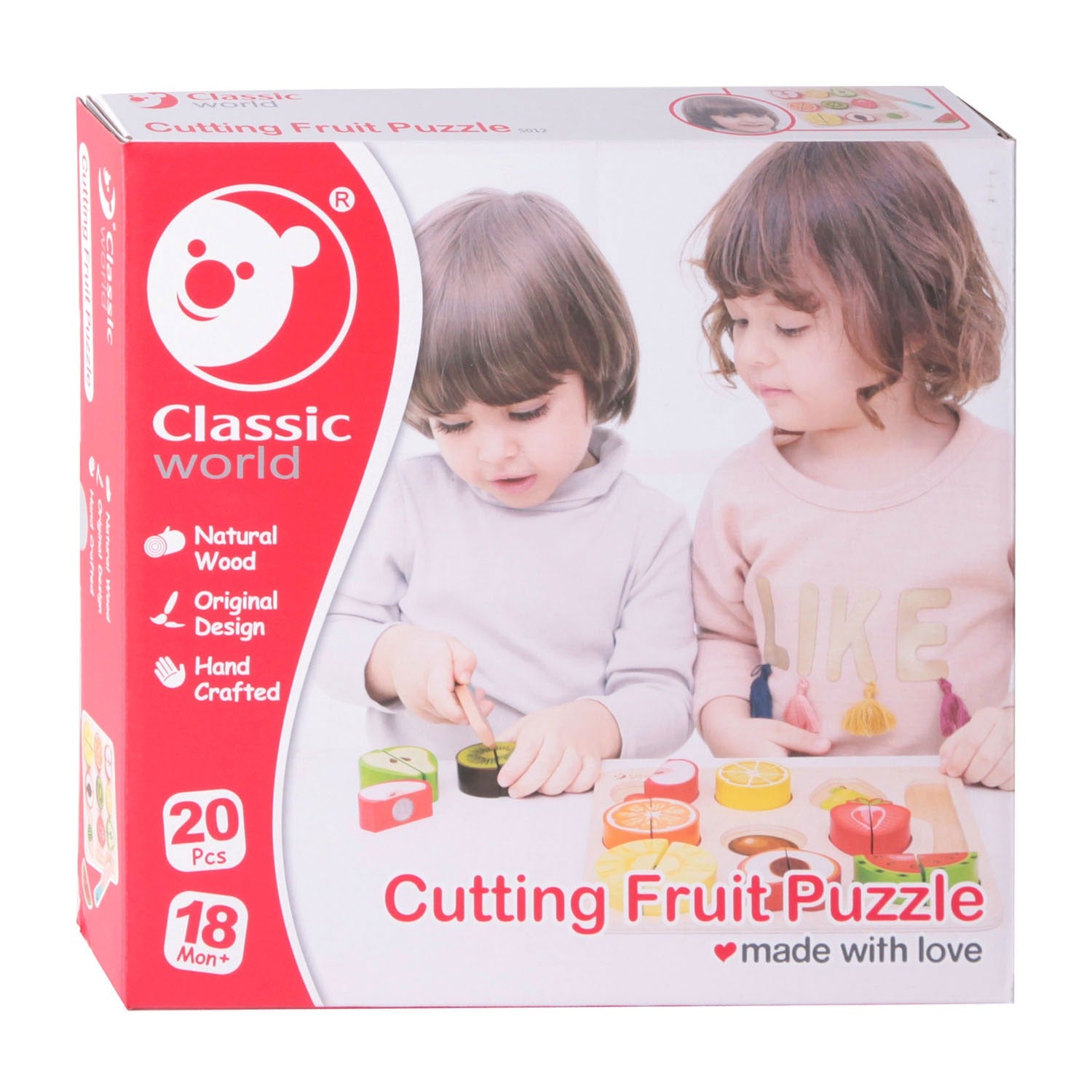 Classic World Cutting Fruit Puzzle