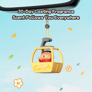 Crayon Shin-chan Cable Car Hanging Car Air Freshener, image 4