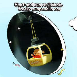 Crayon Shin-chan Cable Car Hanging Car Air Freshener, image 8