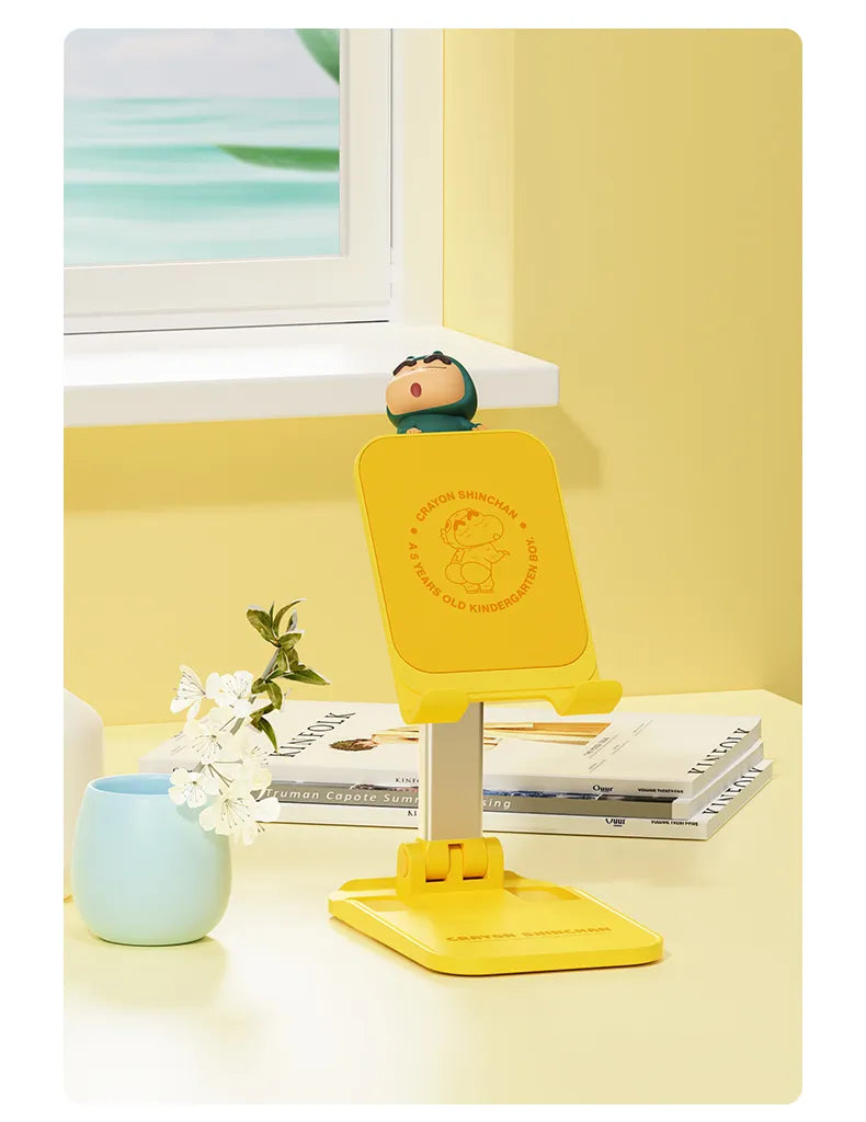 Crayon Shin-chan Foldable Desktop Phone Stand with Ornament, image 9