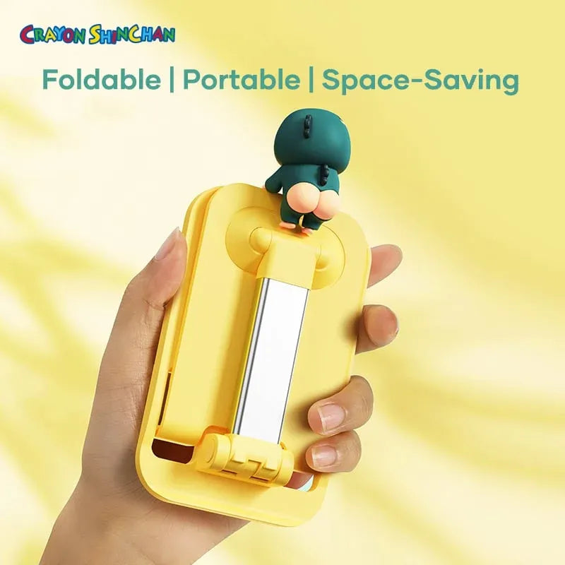 Crayon Shin-chan Foldable Desktop Phone Stand with Ornament, image 7