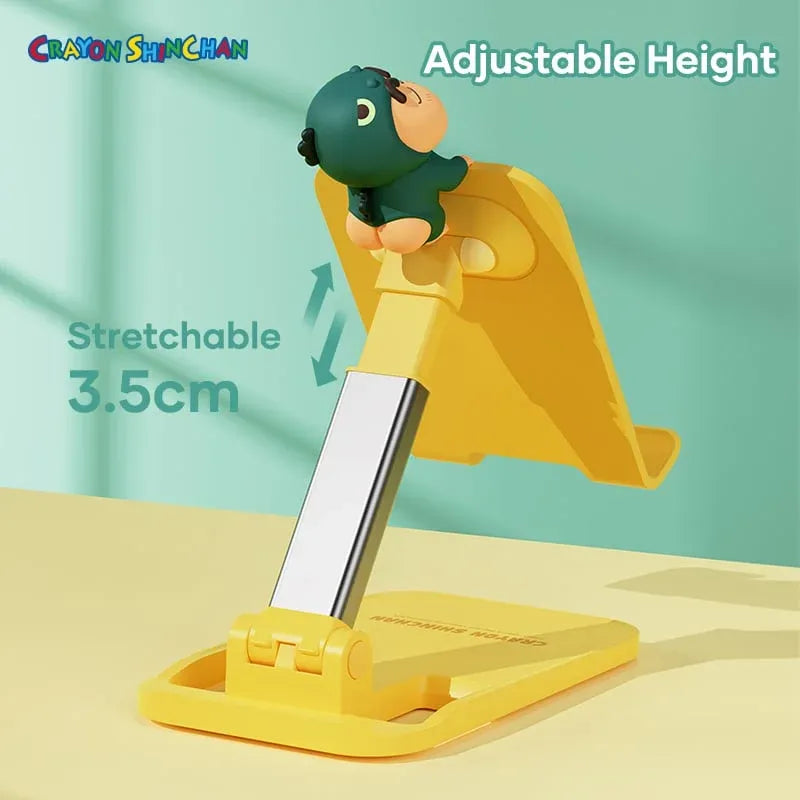 Crayon Shin-chan Foldable Desktop Phone Stand with Ornament, image 6