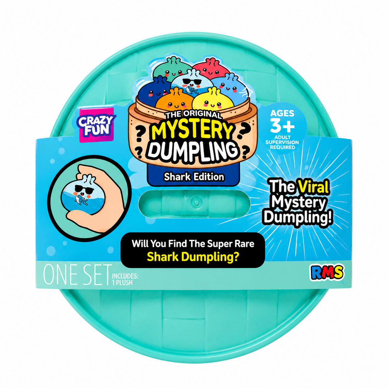 Crazy Fun Mystery Surfing Shark Dumpling