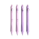 Cute 0.5mm Black Ink Gel Pen Set - 4 Pack, 2 Designs
