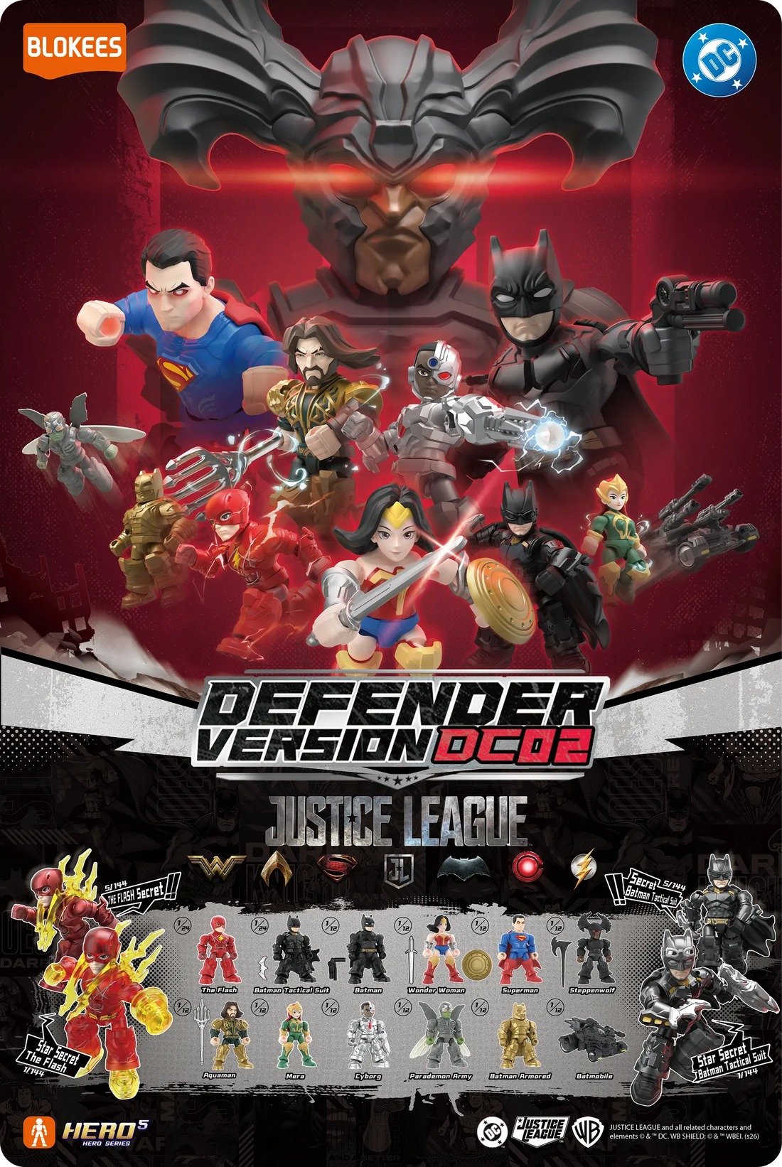 Blokees DC - Defender Version 02 Justice League Blind Box, image 3