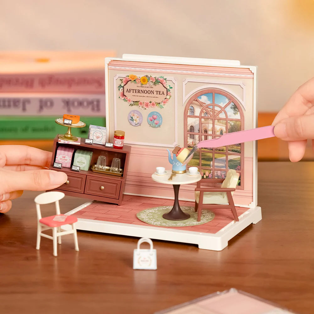 Rolife Honey Tea Lounge DIY Miniature House Kit, image 3