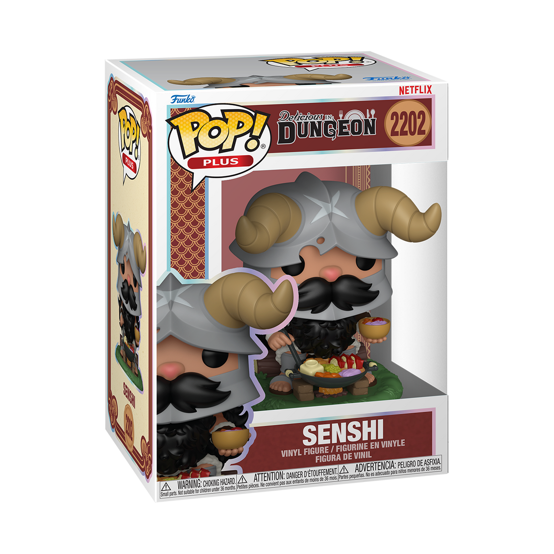 Funko Pop! Plus Delicious in Dungeon - Senshi Vinyl Figure, image 2