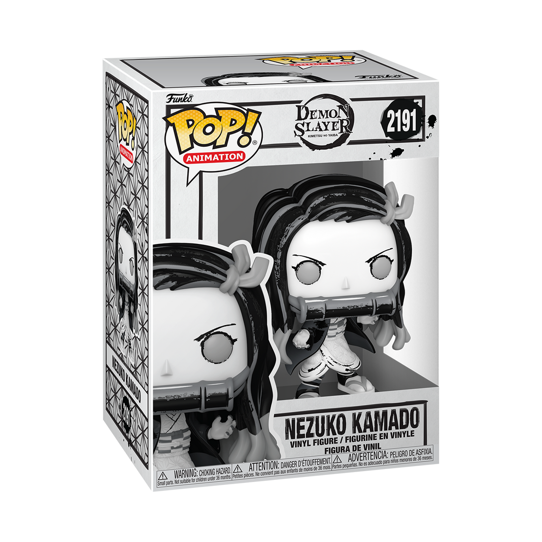Funko Pop! Demon Slayer - Nezuko (Sumi-Ink) Vinyl Figure, image 2