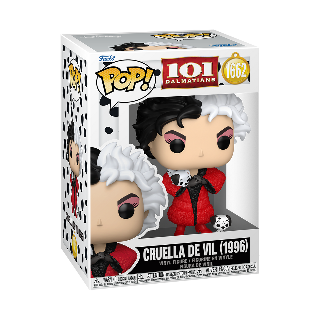 Funko Pop! 101 Dalmatians (1996) - Cruella De Vil Vinyl Figure, image 2