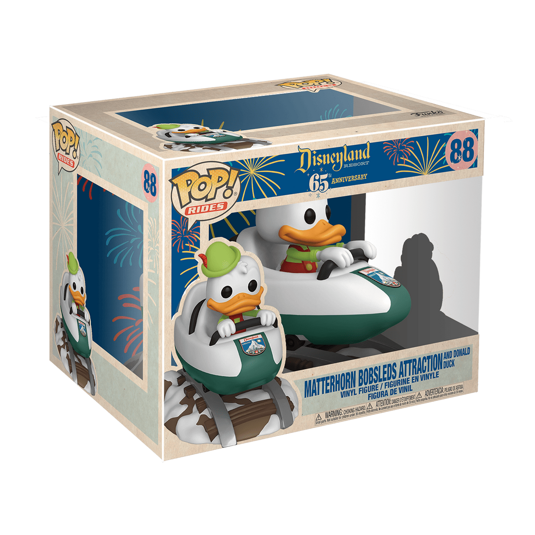 Funko Pop! Ride Disneyland 65th - Donald with Matterhorn, image 2