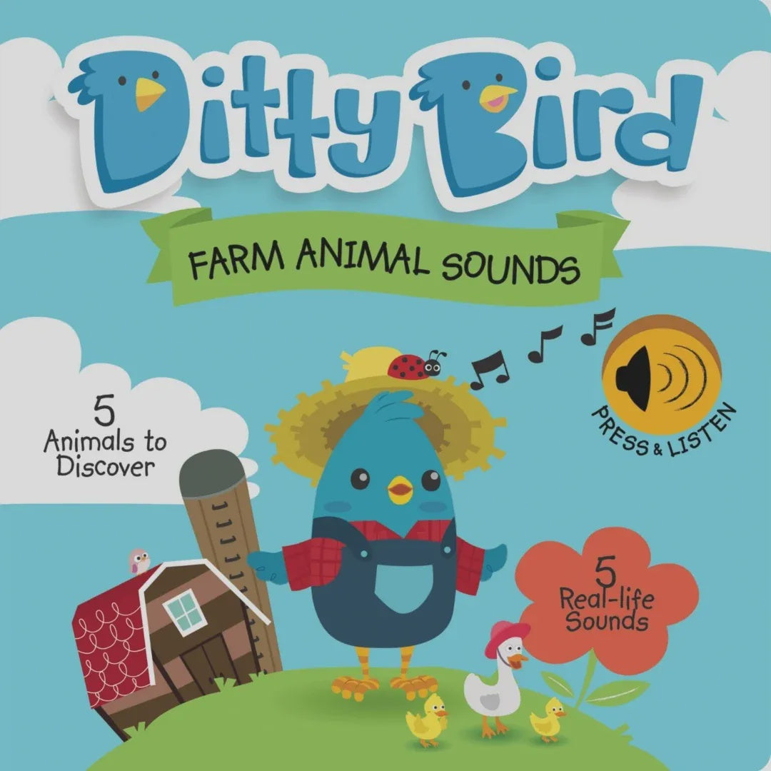 Ditty Bird Farm Animals Interactive Sound Book