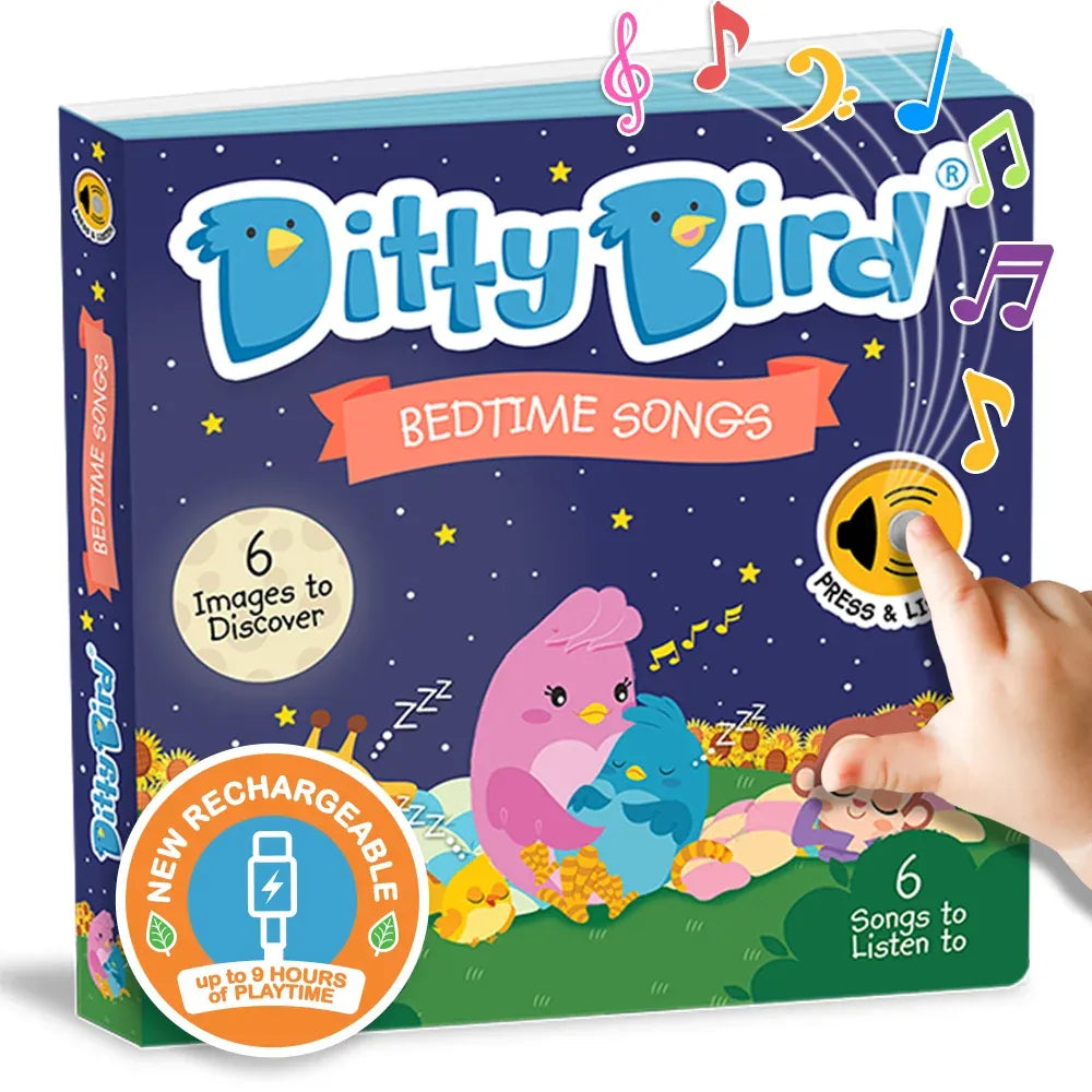Ditty Bird Bedtime Songs Interactive Sound Book