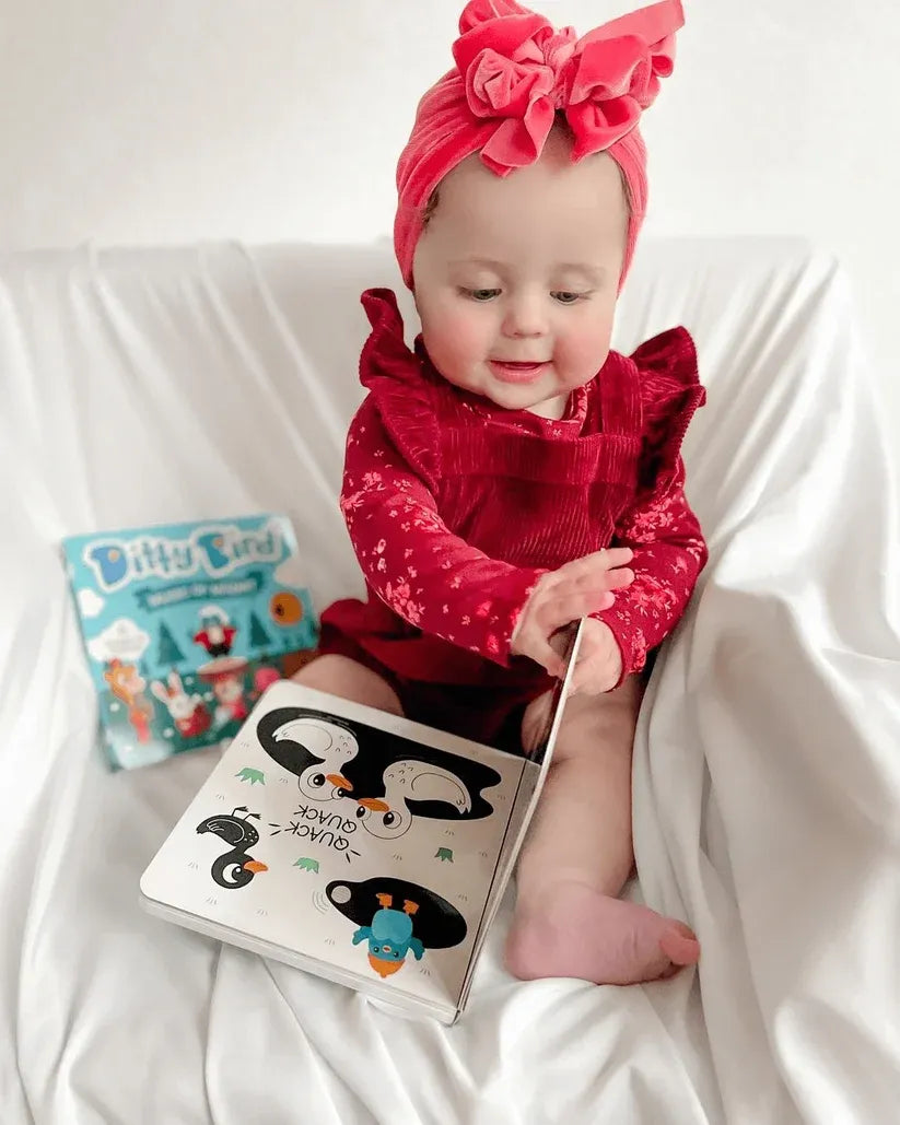 Ditty Bird Black & White Interactive Sound Book, image 3