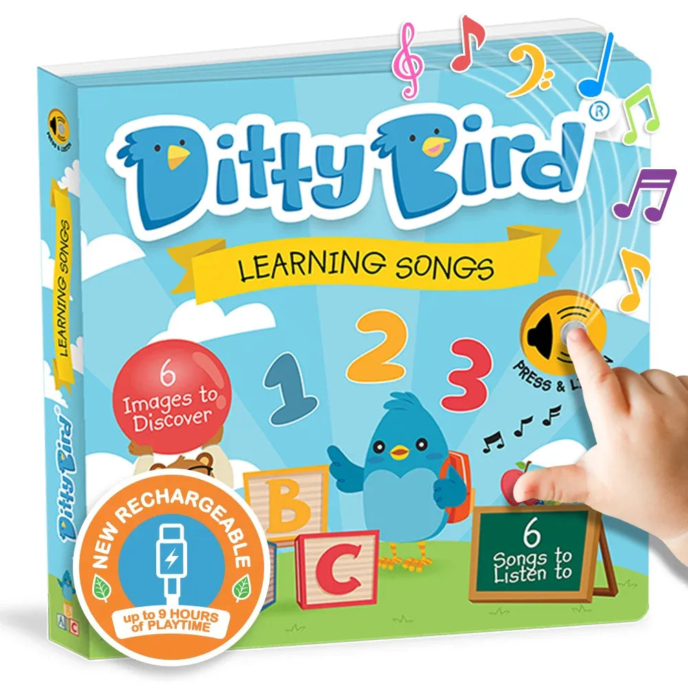 Ditty Bird Learning Songs Interactive Sound Book, image 3