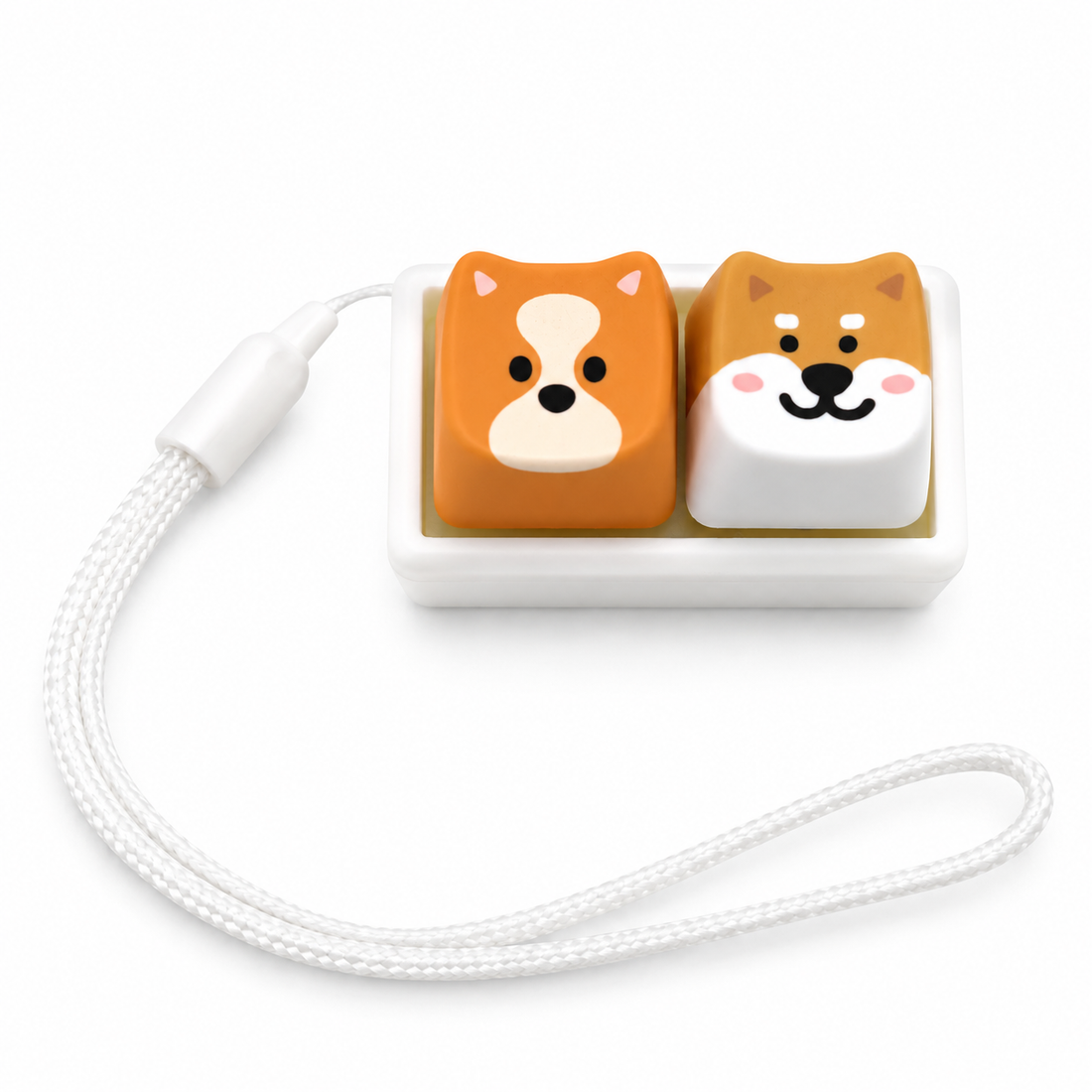 Dog Keycap Stress Relief Key Tester – Detachable Mechanical Keyboard Keycap Display, image 4