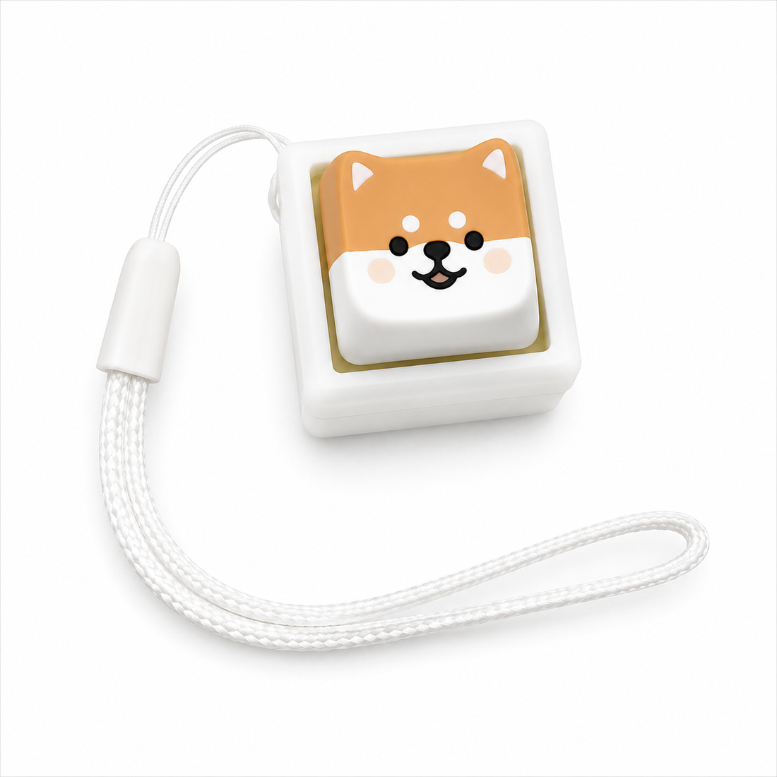 Dog Keycap Stress Relief Key Tester – Detachable Mechanical Keyboard Keycap Display, image 3
