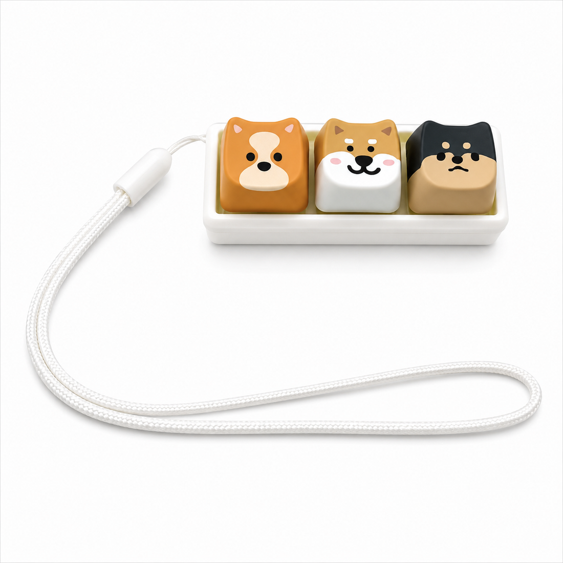 Dog Keycap Stress Relief Key Tester – Detachable Mechanical Keyboard Keycap Display, image 5