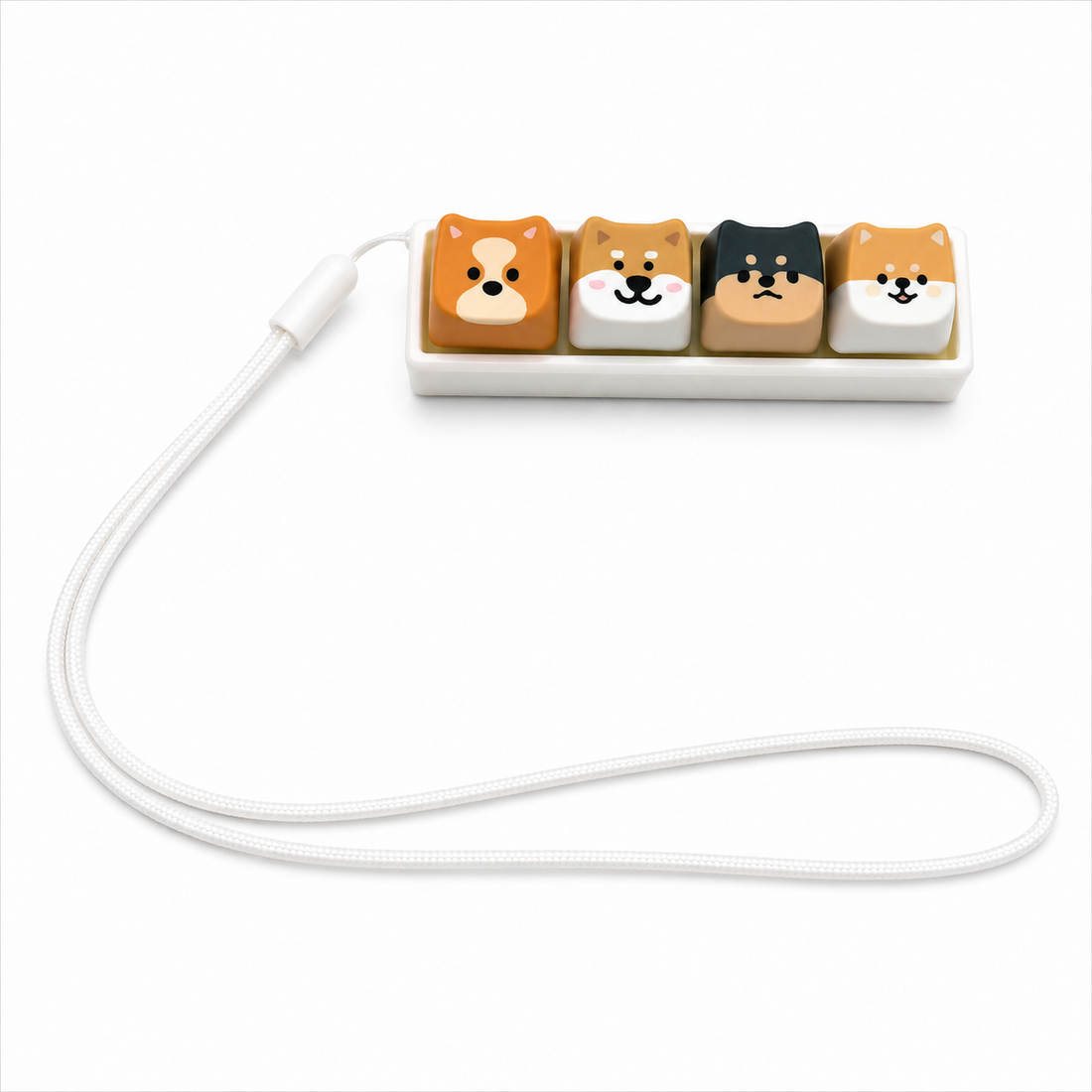 Dog Keycap Stress Relief Key Tester – Detachable Mechanical Keyboard Keycap Display, image 6