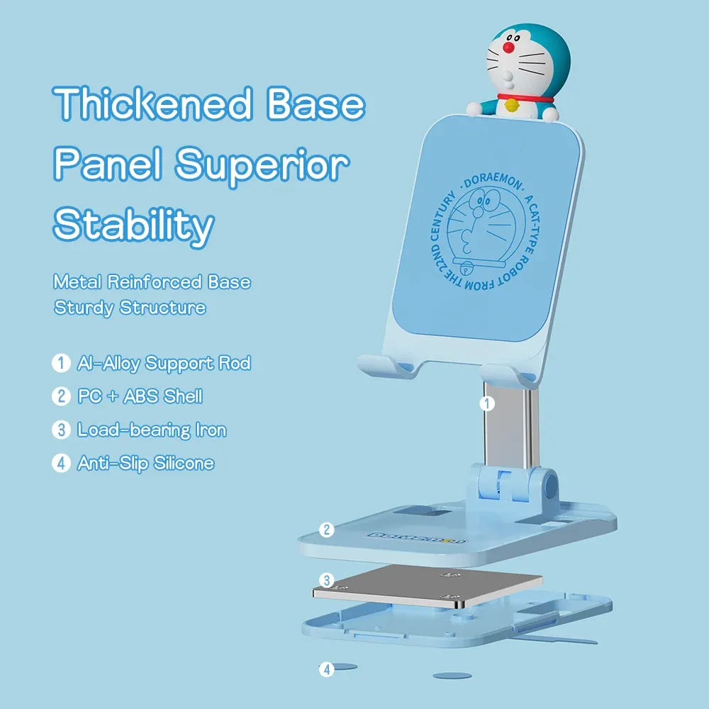 Doraemon Desktop Foldable Stand for Mobile Phones, image 7