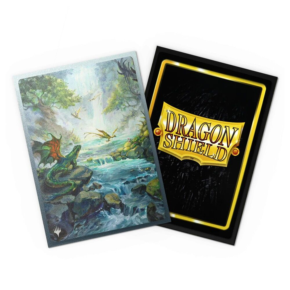 Dragon Shield Matte Dual Art Sleeves – MTG Landfall Series: Misty Rainforest, image 3