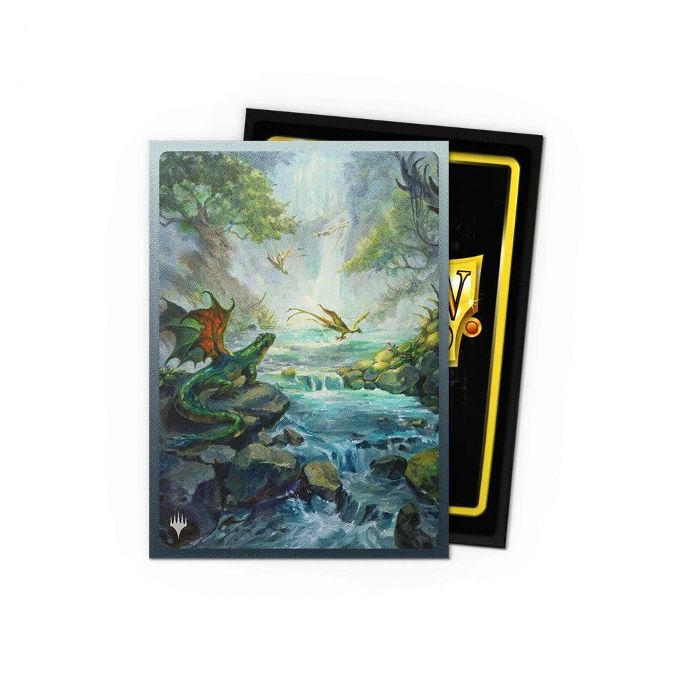 Dragon Shield Matte Dual Art Sleeves – MTG Landfall Series: Misty Rainforest, image 4