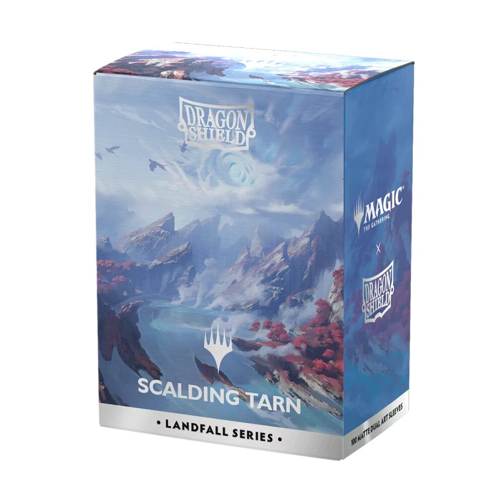 Dragon Shield Matte Dual Art Sleeves – MTG Landfall Series: Scalding Tarn