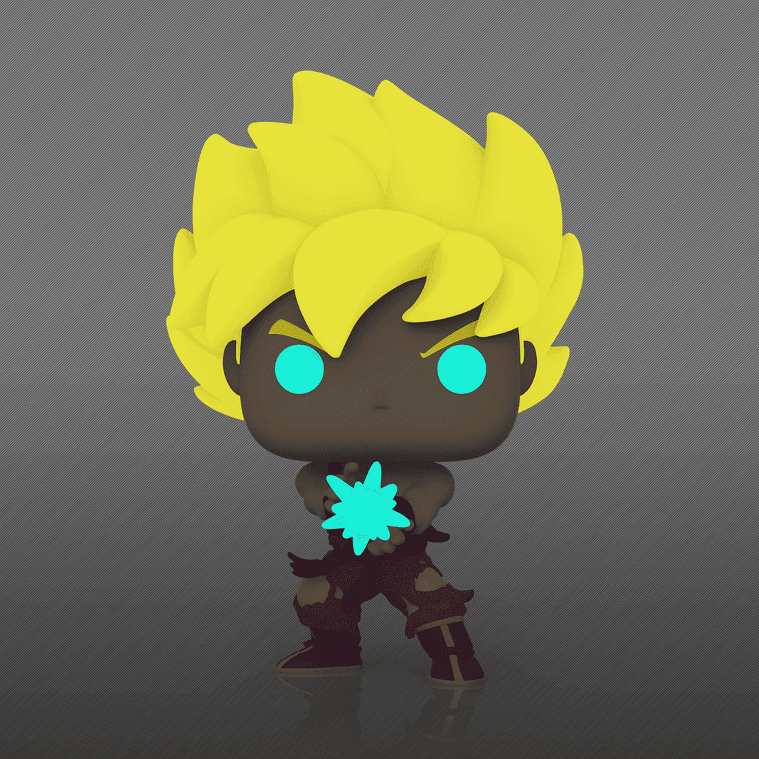 Funko Pop! Dragon Ball Z - Super Saiyan Goku with Kamehameha Wave Glow Vinyl Figure, image 3