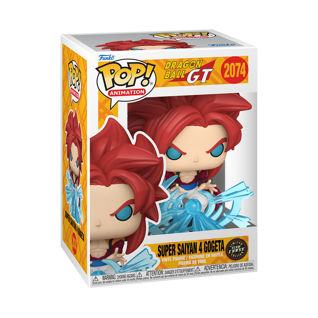 Funko Pop! Dragon Ball: GT - Gogeta SS Vinyl Figure, image 4