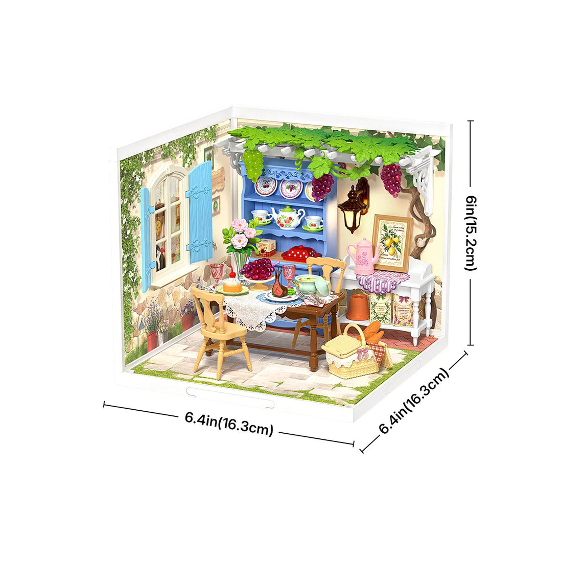 Rolife Midsummer Dream Yard DIY Miniature House Kit, image 6
