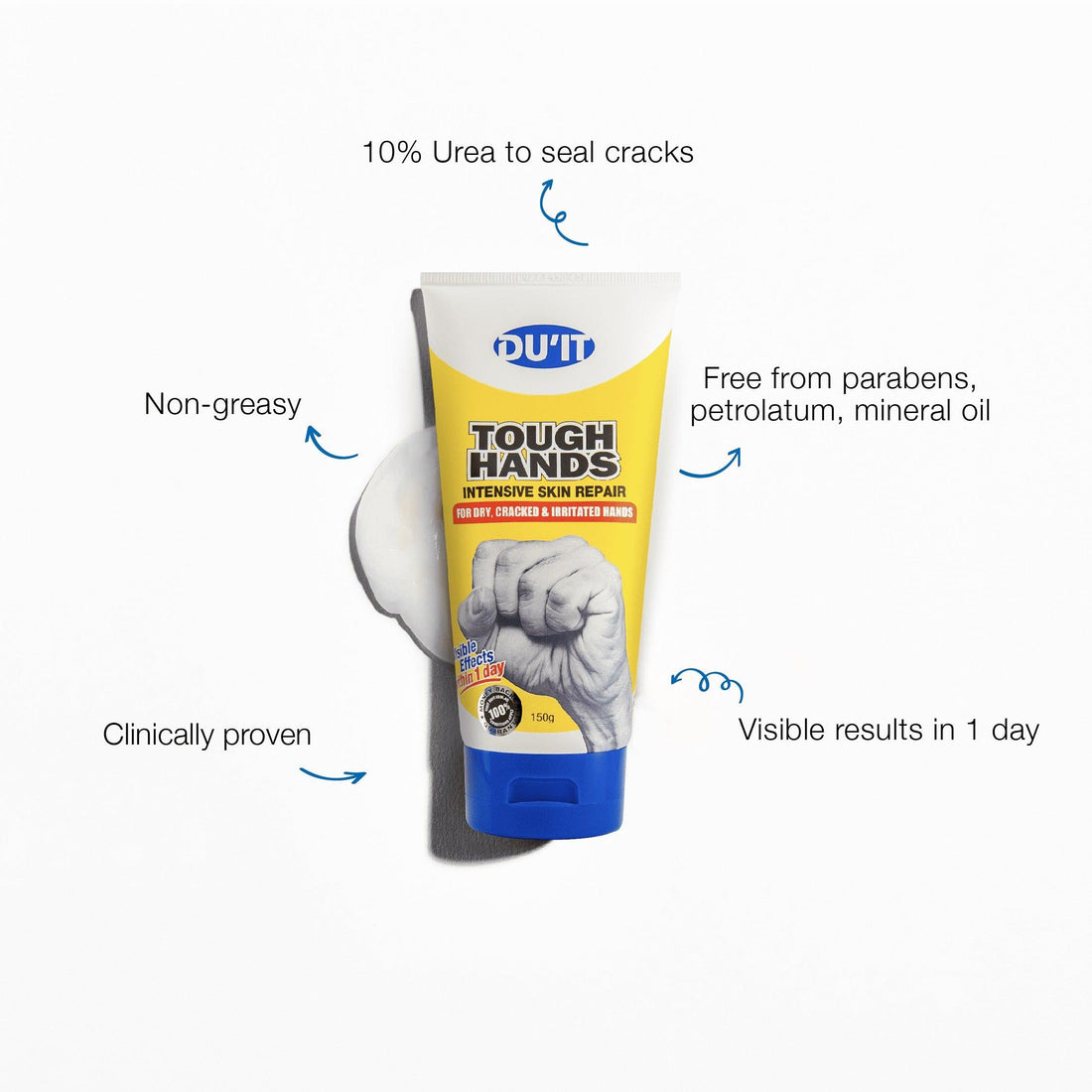 Du'it Tough Hands Intensive Hand Cream 150g, image 2
