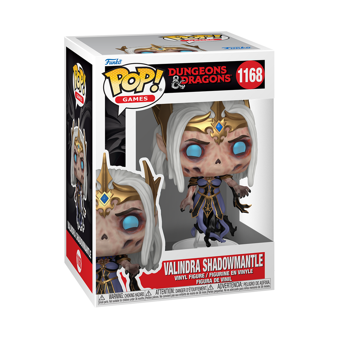 Funko Pop! Dungeons & Dragons - Valindra Shadowmantle Vinyl Figure, image 2