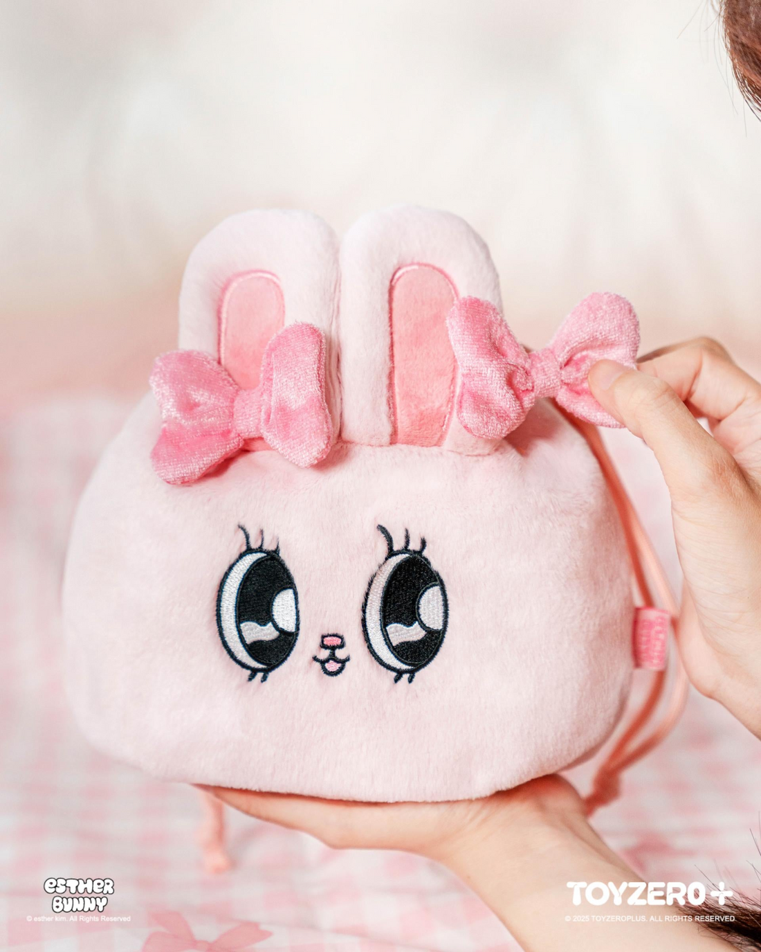 Esther Bunny Drawstring Bag, image 2