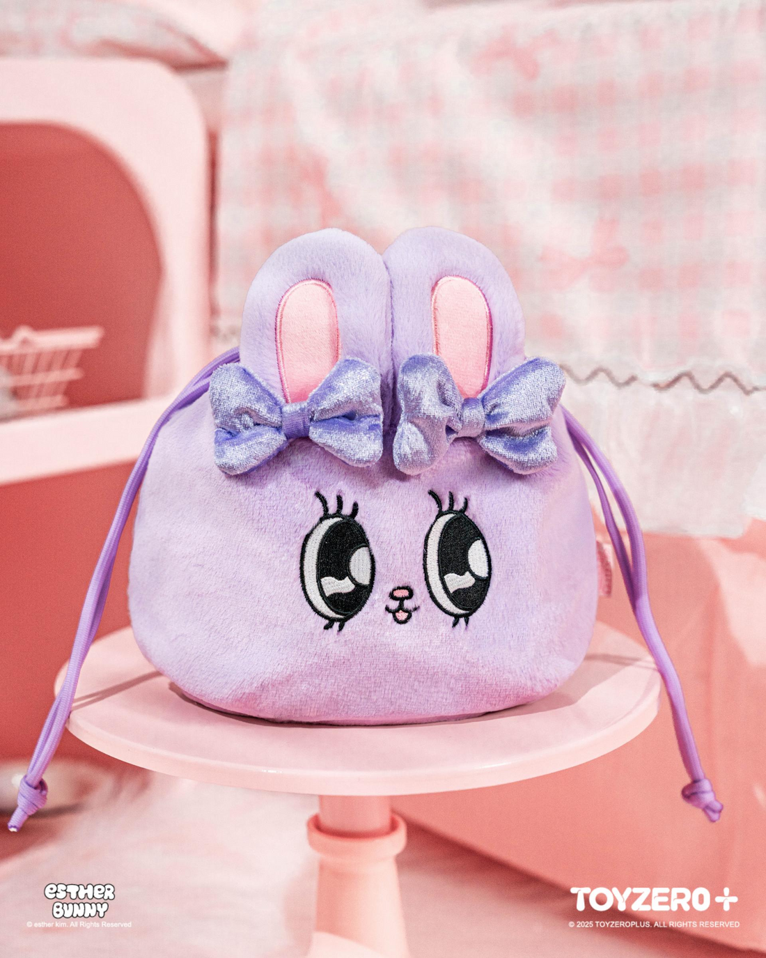 Esther Bunny Drawstring Bag, image 5