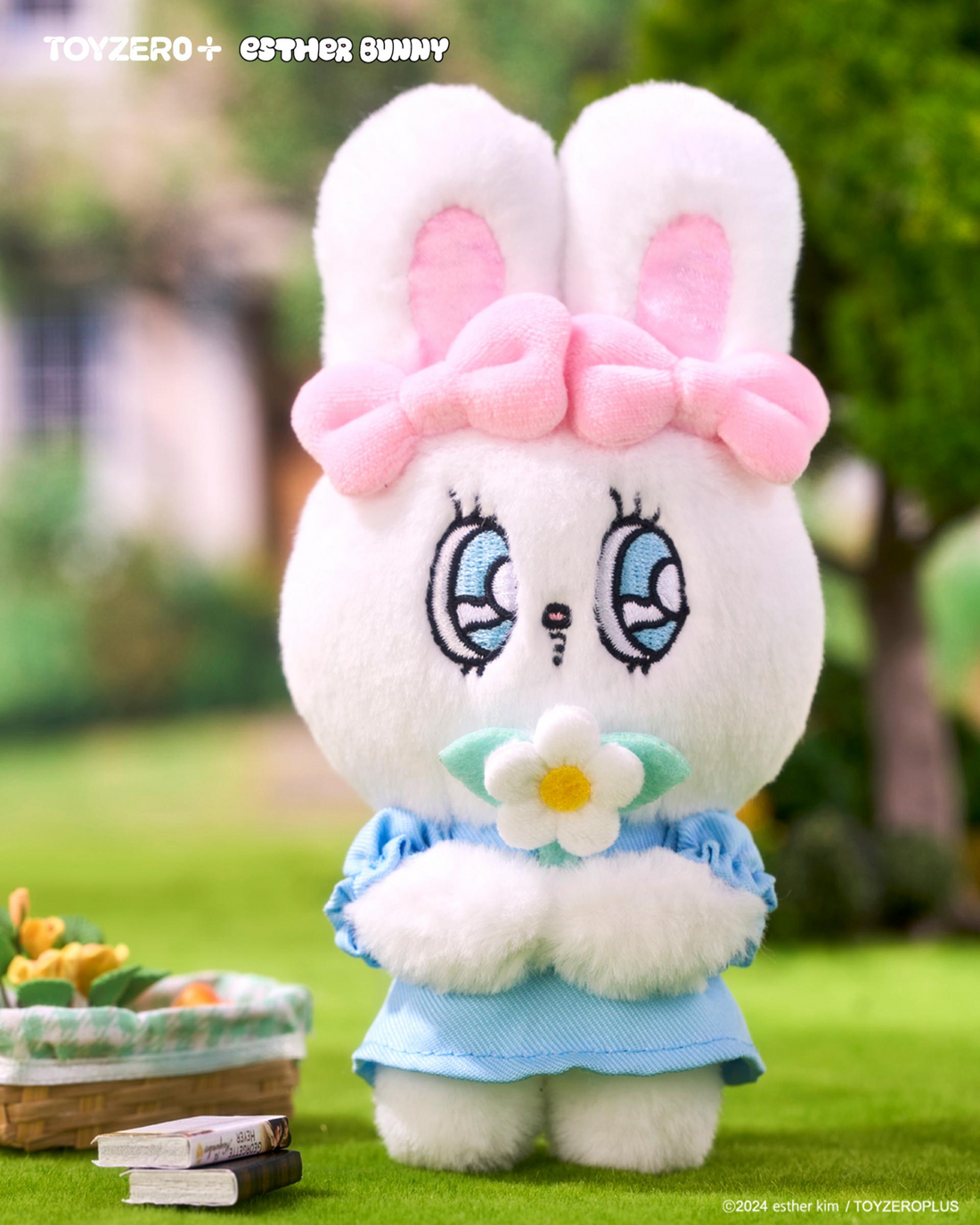 Esther Bunny Sweet Date Plush Keychain Blind Box, image 6
