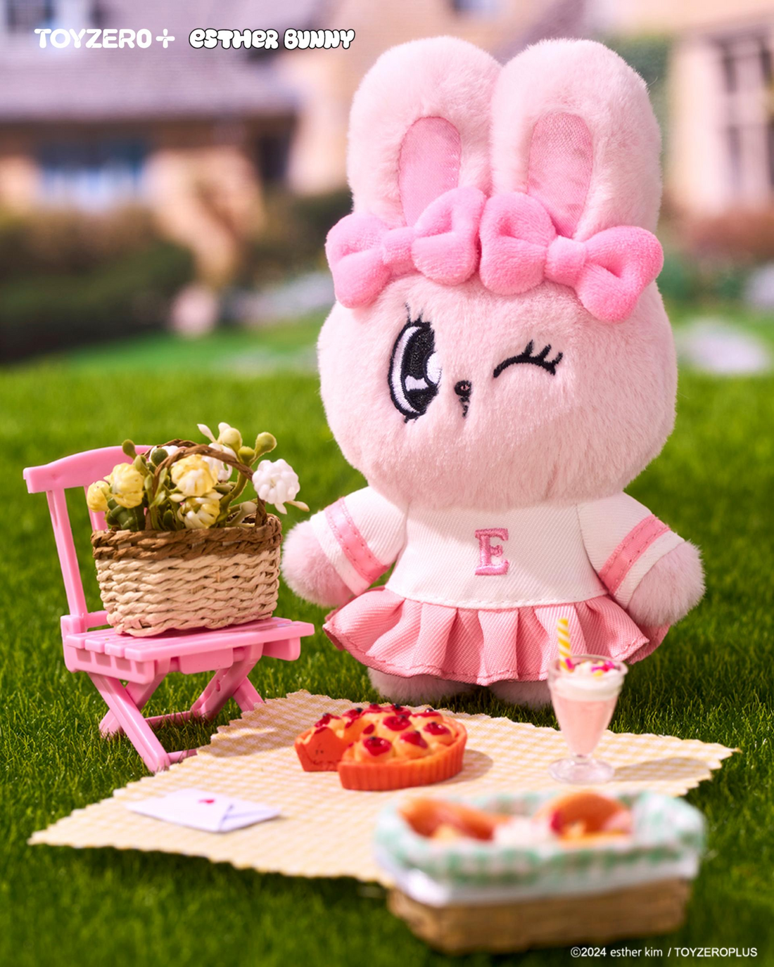 Esther Bunny Sweet Date Plush Keychain Blind Box, image 15