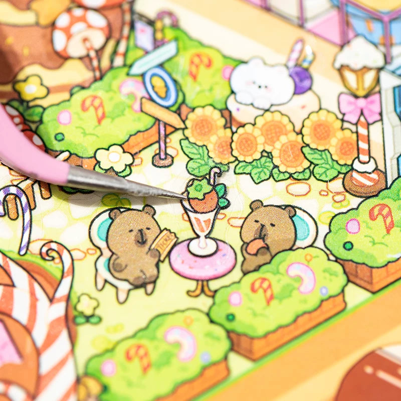 Fantasy World Series 4 Miniature Scenery PET Sticker Set, image 8