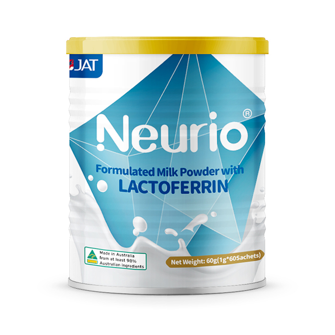 Neurio Formulated Milk Powder with Lactoferrin 1g*60 Sachets – Blue Diamond Edition