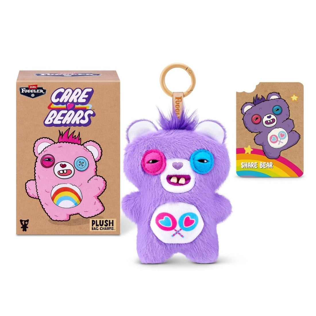 Fuggler x Care Bears Plush Bag Charm Blind Box, image 4