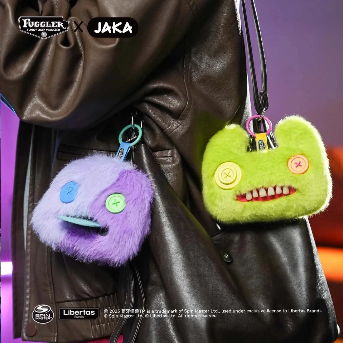 Fuggler x JAKA 2-in-1 Plush Keychain & Tote Bag - Assorted Styles, image 3