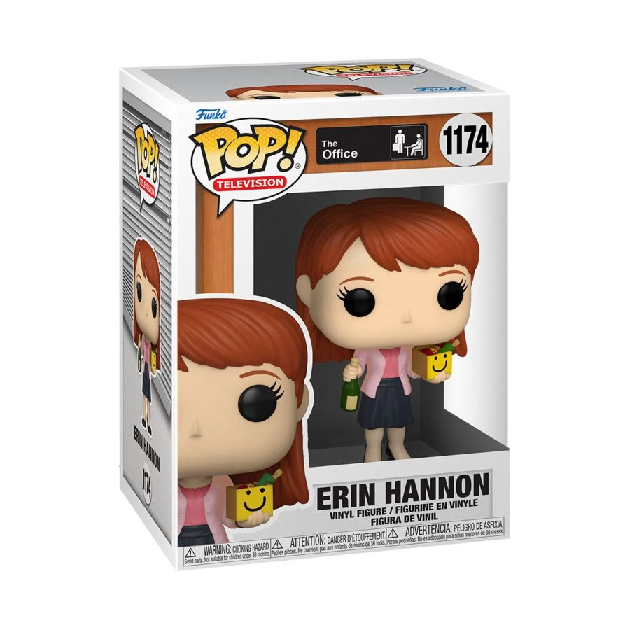 Funko Pop! The Office - Erin with Happy Box & Champagne Vinyl Figure, image 2