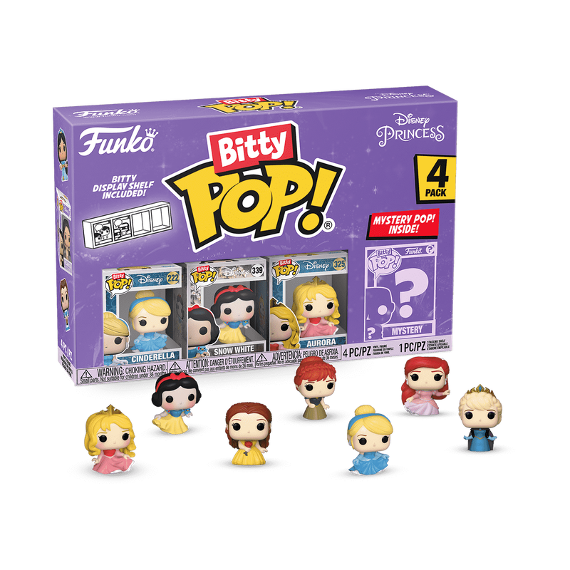 Funko Bitty Pop! Disney Princess - Cinderella 4PK