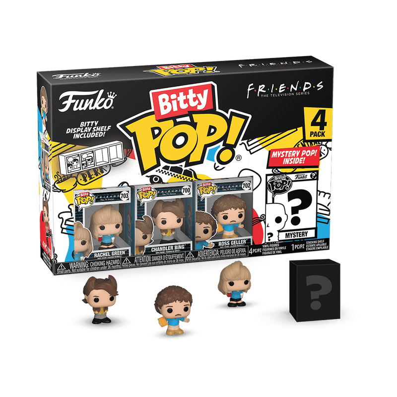 Funko Bitty Pop! Friends - 80's Rachel 4PK Vinyl Figure