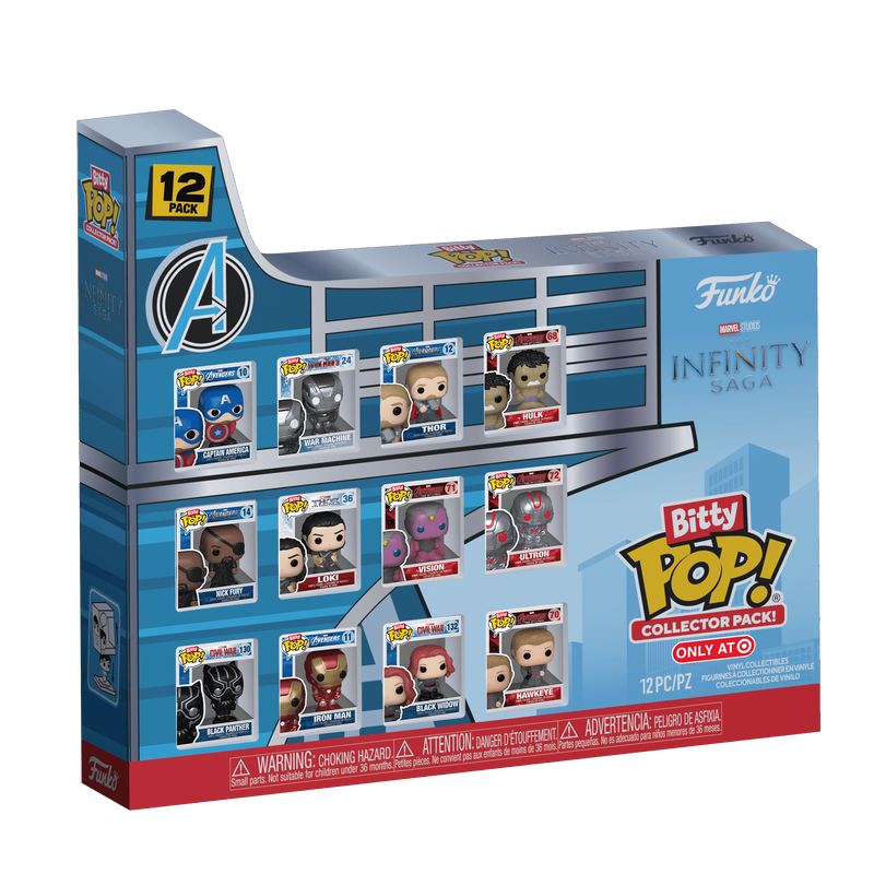 Funko Bitty Pop! Marvel - Avengers Tower 12PK