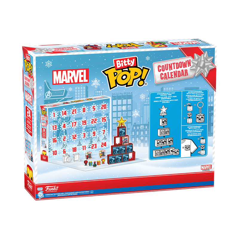 Funko Bitty Pop! Marvel Countdown Calendar