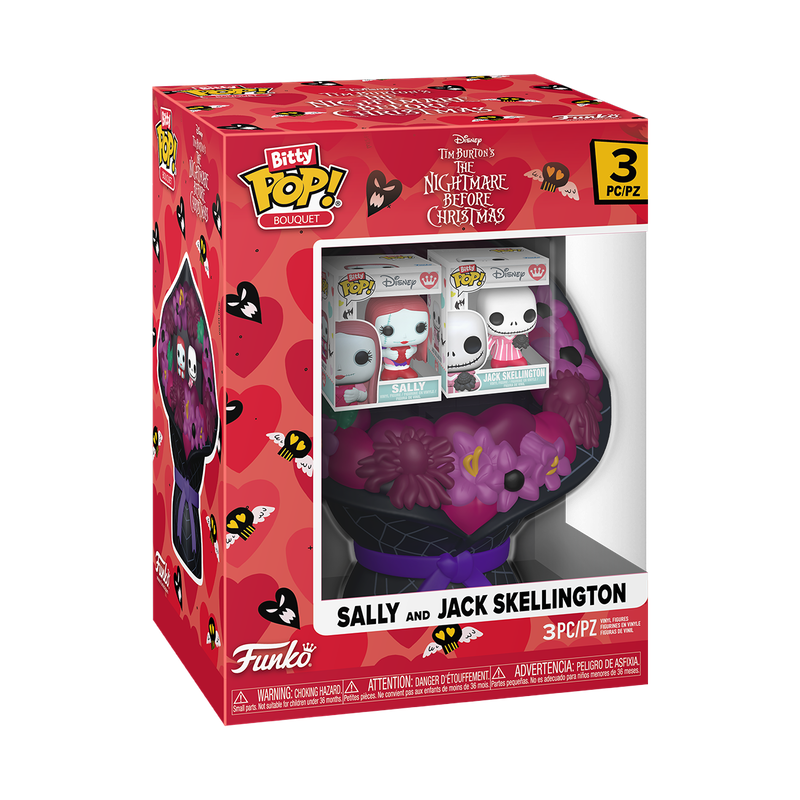 Funko Bitty Pop! Nightmare Before Christmas - Valentines Bouquet, image 2