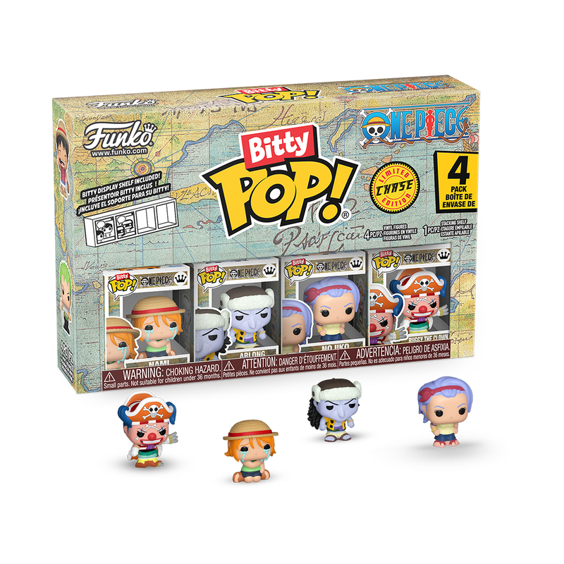 Funko Bitty Pop! One Piece - Nami 4PK Vinyl Figure