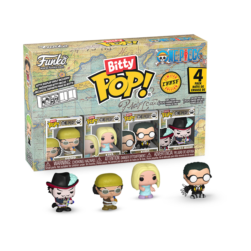 Funko Bitty Pop! One Piece - Usopp 4PK Vinyl Figure